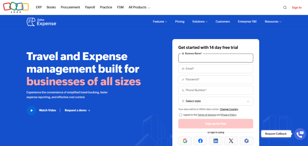 10 Best Business Travel Management Platforms for Companies 2026 11 Zoho Expense