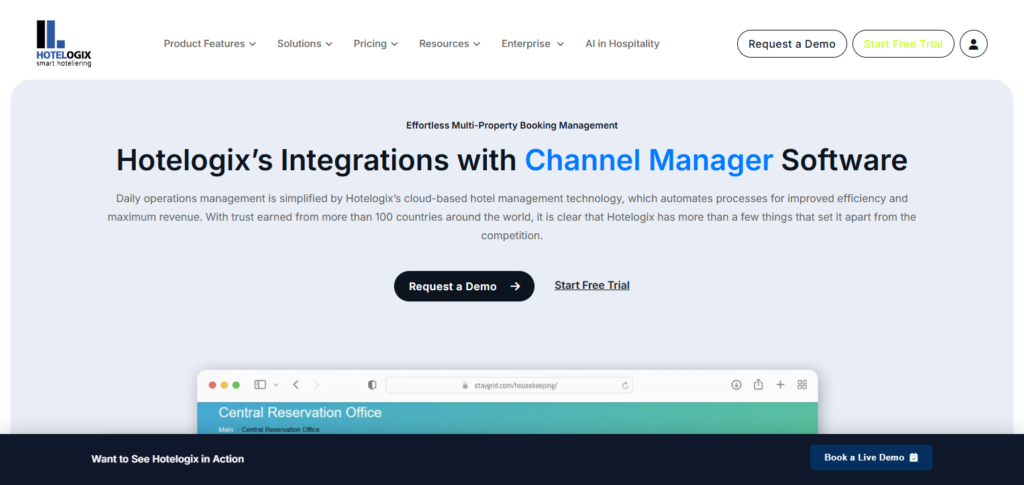 10 Best Hotel Channel Managers To Boost Bookings In 2026 7 Hotelogix Channel Manager