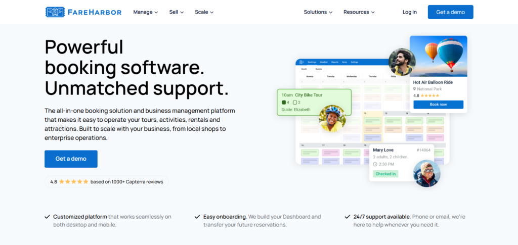 10 Best Tour Operator Software In 2026 for Travel Businesses 7 FareHarbor