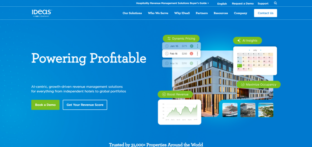 10 Best Hotel Revenue Management Software for 2026 3 IDeaS Revenue Management System