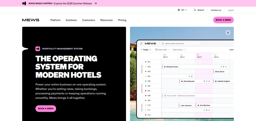10 Best Hotel PMS Software to Improve Hotel Operations 4 Mews