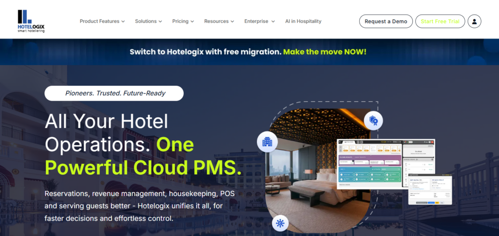 10 Best Hotel PMS Software to Improve Hotel Operations 5 Hotelogix