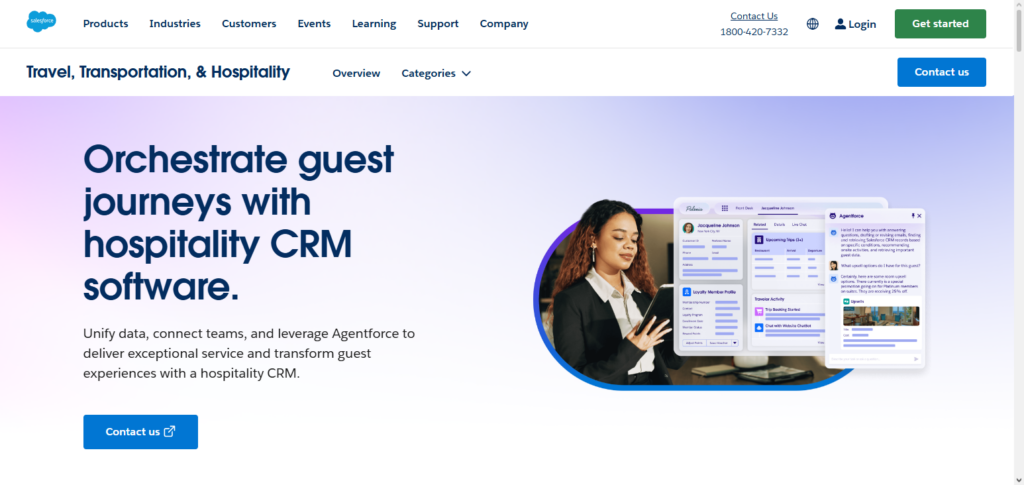 10 Best Hospitality CRM Platforms To Improve Guest Experience 2 Salesforce Hospitality CRM