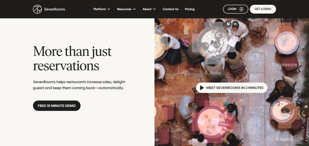 10 Best Hospitality CRM Platforms To Improve Guest Experience 9 SevenRooms