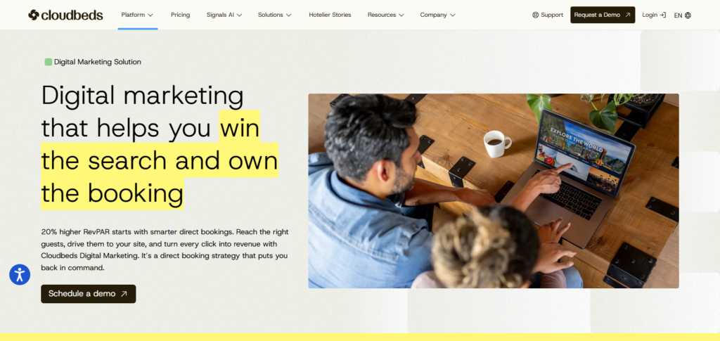 10 Best Hospitality Marketing Platforms to Grow Hotel Sales 6 Cloudbeds Marketing Suite