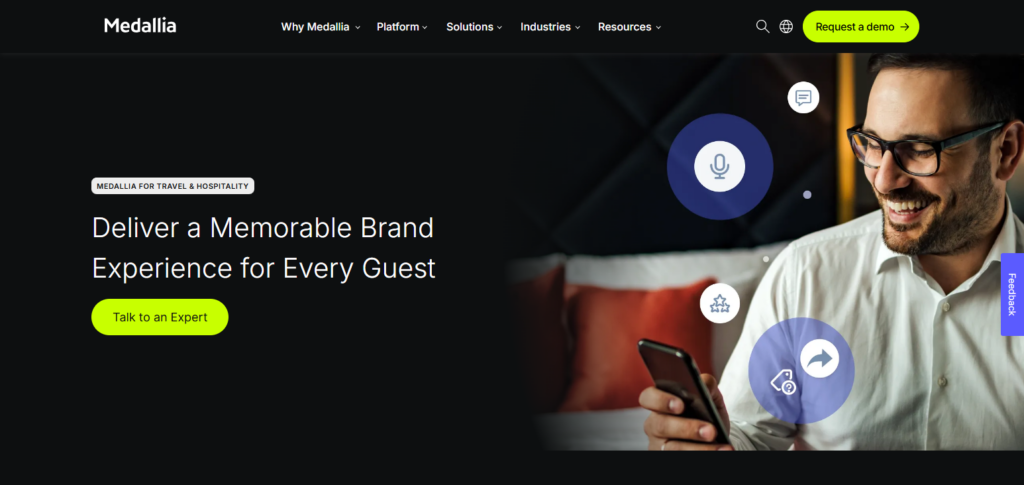 10 Best Hospitality Marketing Platforms to Grow Hotel Sales 8 Medallia Hospitality