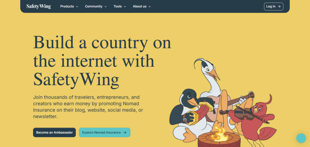 10 Best Travel Affiliate Programs to Earn More Online 11 SafetyWing Affiliate Program