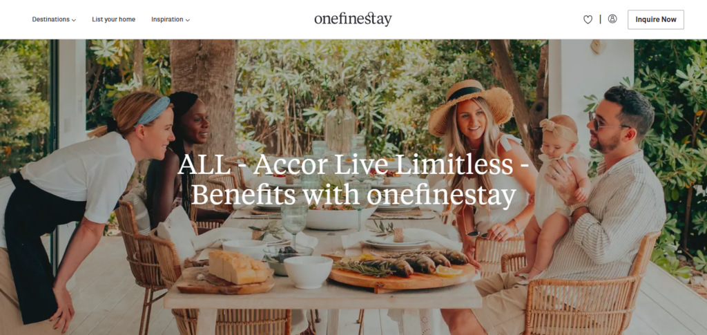 10 Best Luxury Travel Memberships for Premium Experiences 10 OneFineStay Membership