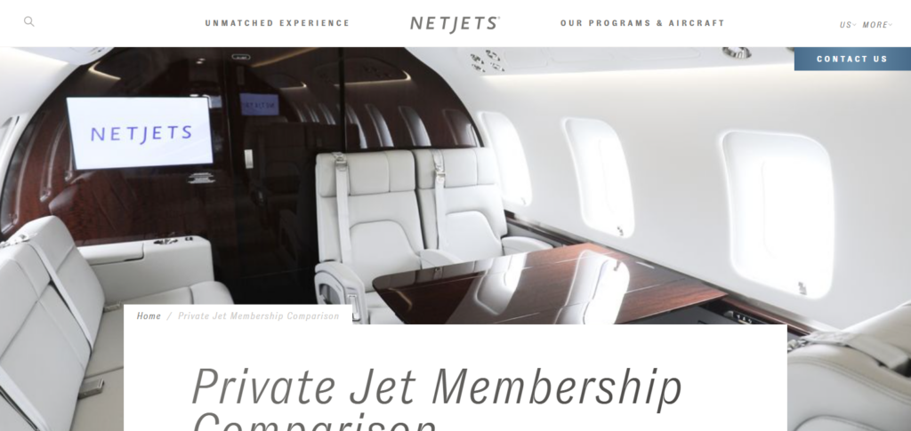 10 Best Private Jet Memberships for Luxury Travel In 2026 2 NetJets Membership