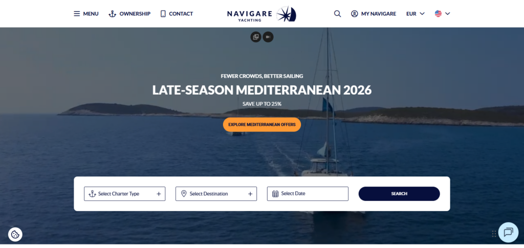 10 Best Yacht Charter Companies – Features & Services Guide 5 Navigare Yachting