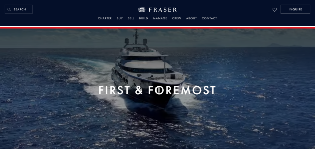 10 Best Yacht Charter Companies – Features & Services Guide 8 Fraser Yachts