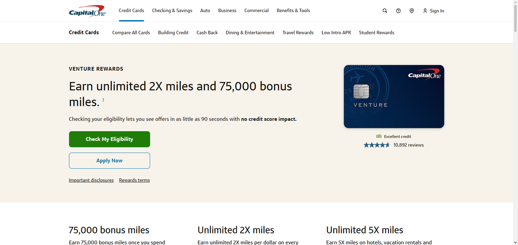 10 Best Travel Credit Cards With No Foreign Fees in 2026 5 Capital One Venture Rewards