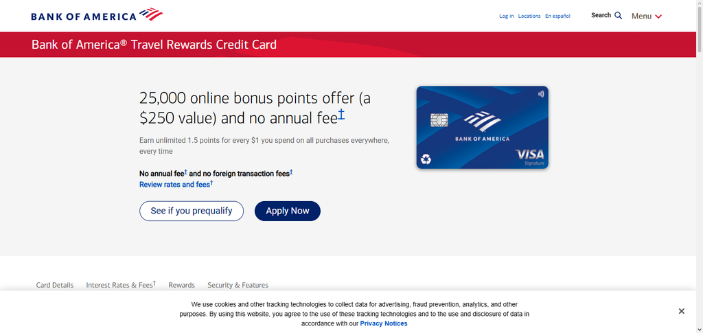 10 Best Travel Credit Cards With No Foreign Fees in 2026 10 Bank of America Travel Rewards