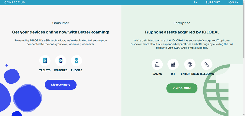 10 eSIMs With Unlimited Data for Multiple Countries 7 Truphone