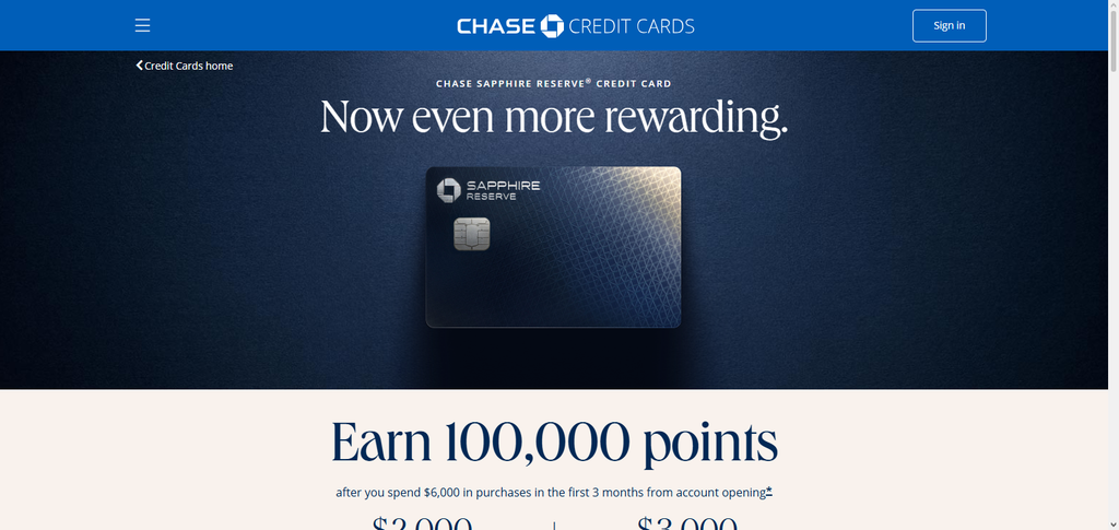 10 Best Points & Miles Cards for Transfer Partners 3 Chase Sapphire Reserve®
