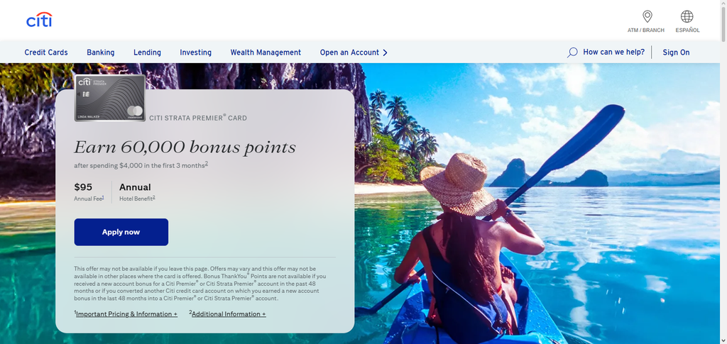 10 Best Points & Miles Cards for Transfer Partners 9 Citi Strata Premier®