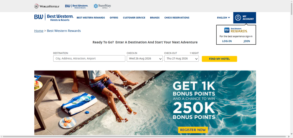 10 Hotel Loyalty Programs With Easy Elite Status in 2026 8 Best Western Rewards