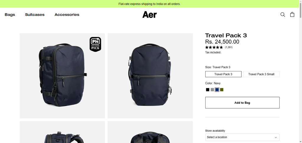 10 Travel Backpacks Airlines Rarely Flag as Oversized 5 Aer Travel Pack 3