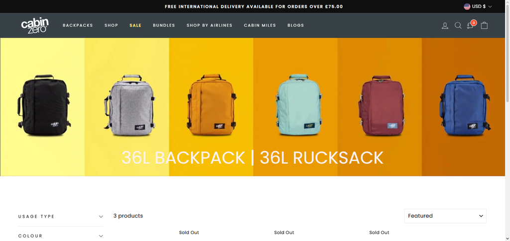 10 Travel Backpacks Airlines Rarely Flag as Oversized 11 CabinZero Adventure Backpack 36L