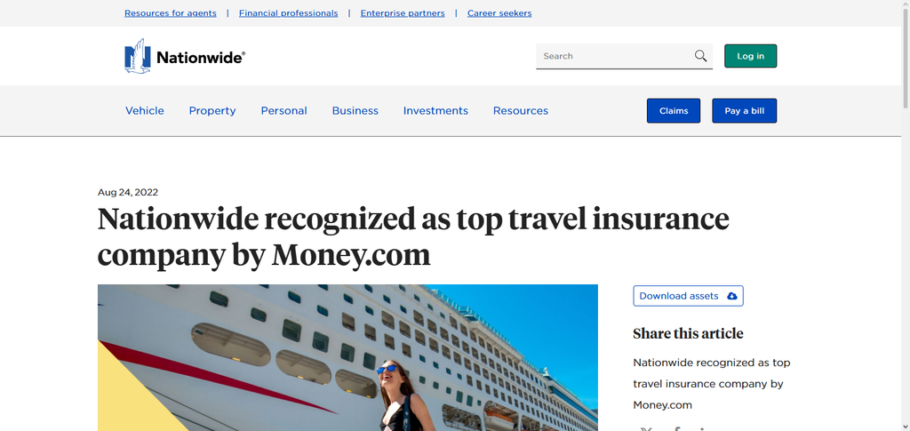 10 Travel Insurance Plans With Cancel for Any Reason Coverage 9 Nationwide Cruise Plan Nationwide