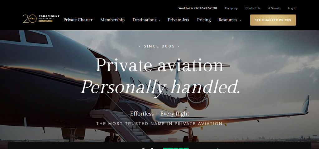 10 Best Private Jet Charter Companies to Book In 2026 9 Paramount Business Jets