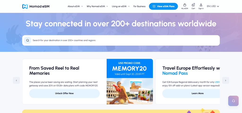 15 Best eSIM Providers for Cheap Global Data In 2026 5 Nomad