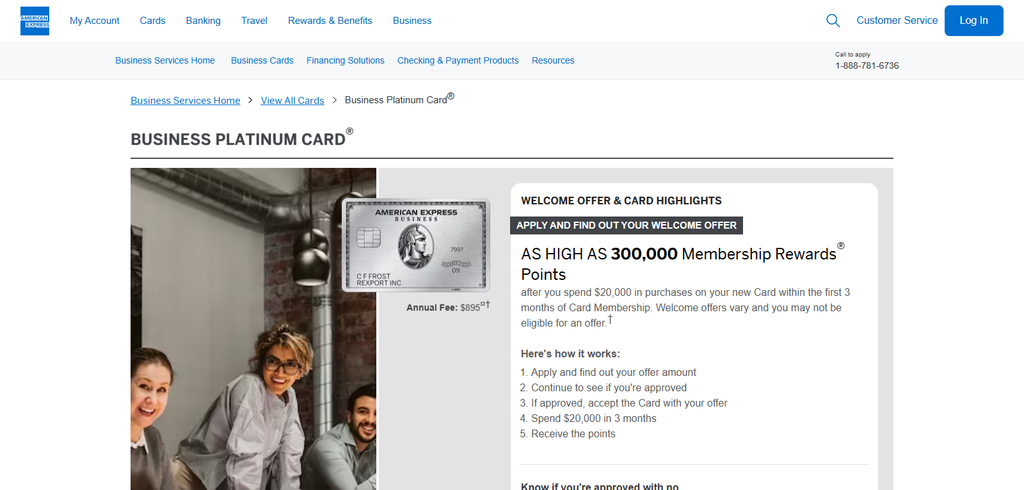 10 Travel Cards With TSA PreCheck & Global Entry Credits 8 Amex Business Platinum Card®