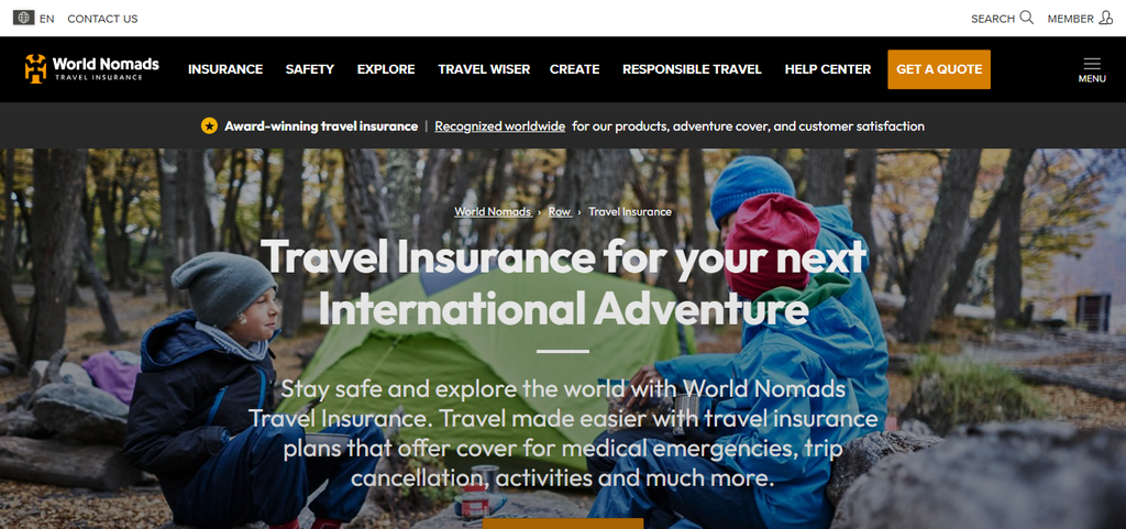 10 Top Medical Evacuation Insurance Policies Guide 3 World Nomads Epic Plan