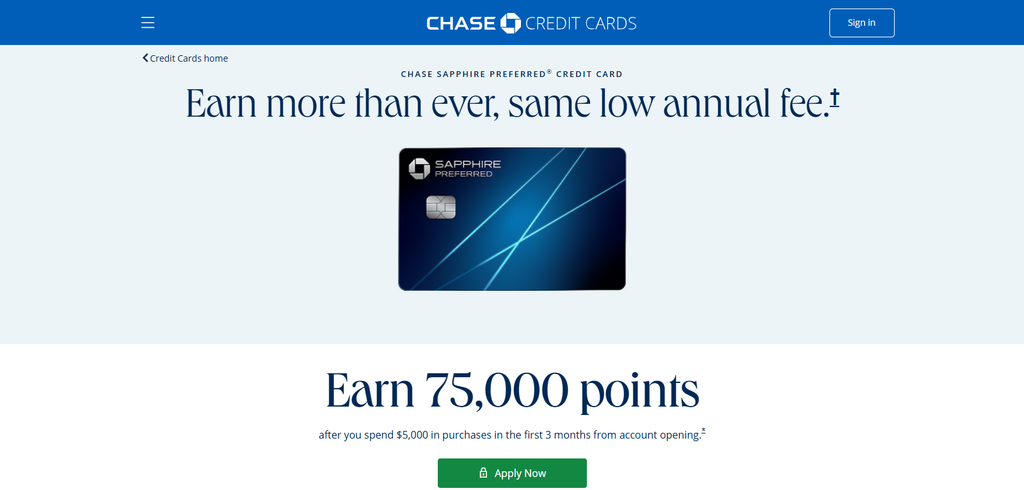 10 Travel Cards With TSA PreCheck & Global Entry Credits 10 Chase Sapphire Preferred® - $95 / 60,000 Welcome Bonus