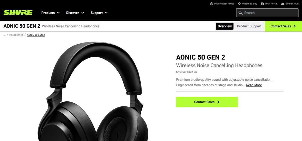 10 Best Noise-Canceling Headphones for Flights in 2026 13 Shure AONIC 50 Gen 2