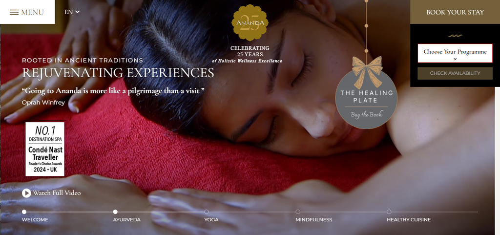 10 Best Eco-Friendly Resorts for Wellness in 2026 6 Ananda in the Himalayas