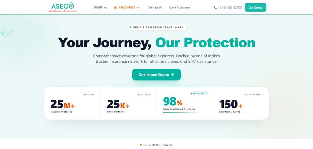 10 Travel Insurance Plans With 24/7 Human Support in 2026 3 Asego