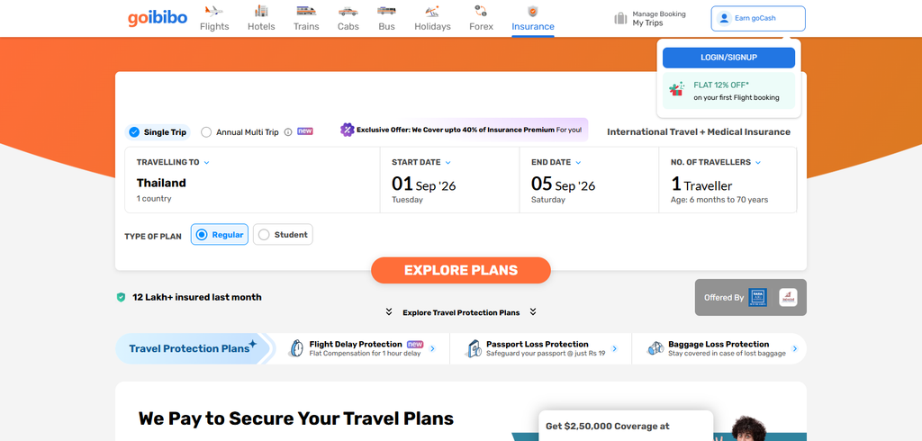 10 Travel Insurance Plans With 24/7 Human Support in 2026 4 Tata AIG via Goibibo