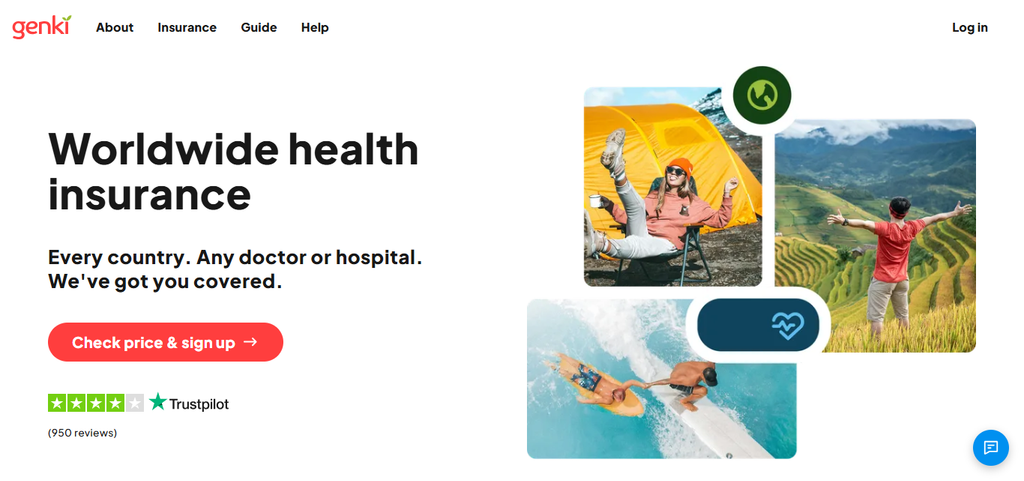 10 Top SafetyWing Rivals for Nomad Insurance In 2026 3 Genki