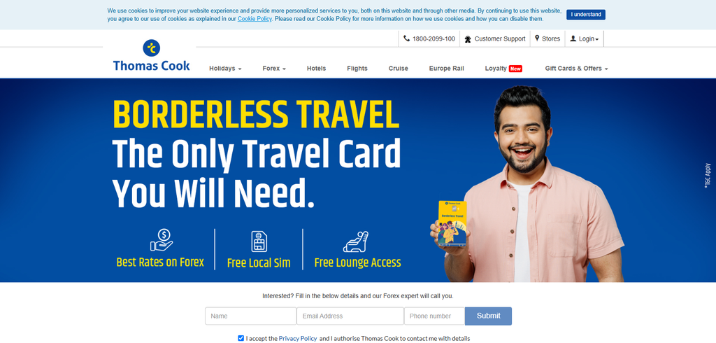 10 Prepaid Travel Cards With Zero FX Fees in 2026 5 Thomas Cook Borderless Prepaid Card
