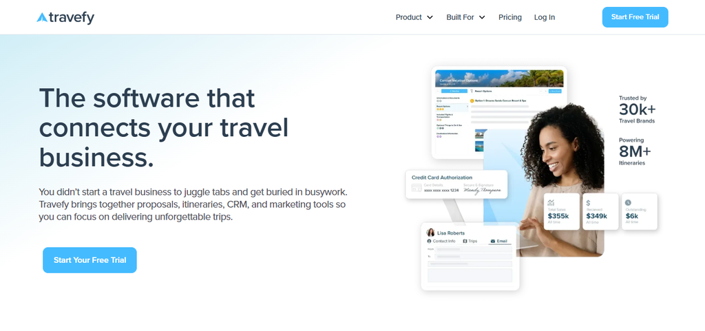 12 Best B2B Travel Software for Agencies 3 Travefy