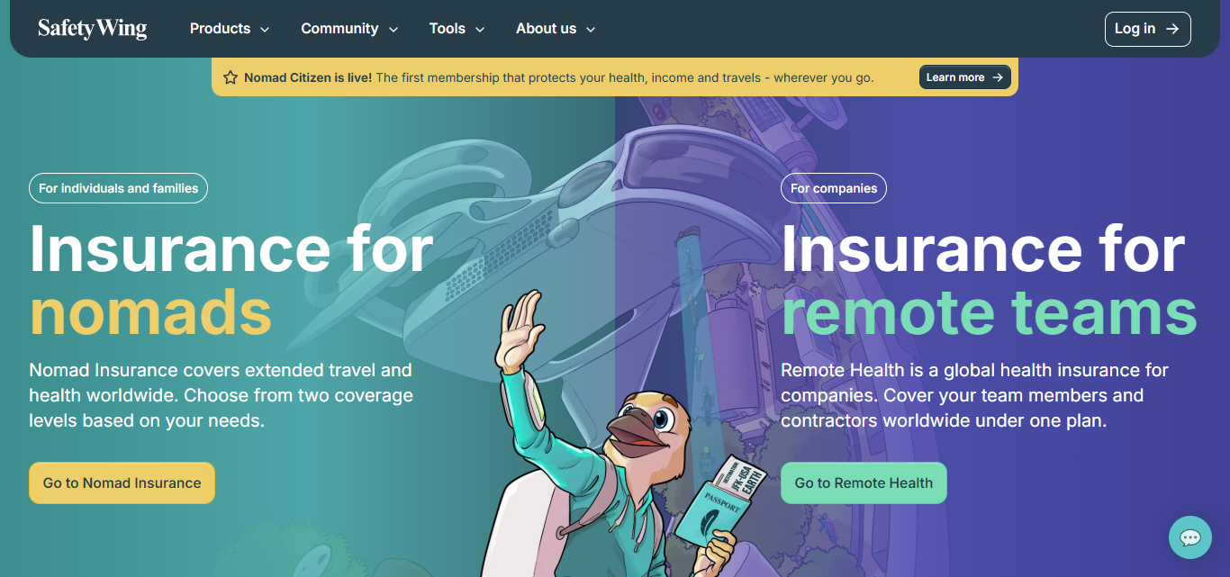 10 Top SafetyWing Rivals for Nomad Insurance In 2026 1 10 Top SafetyWing Rivals for Nomad Insurance In 2026