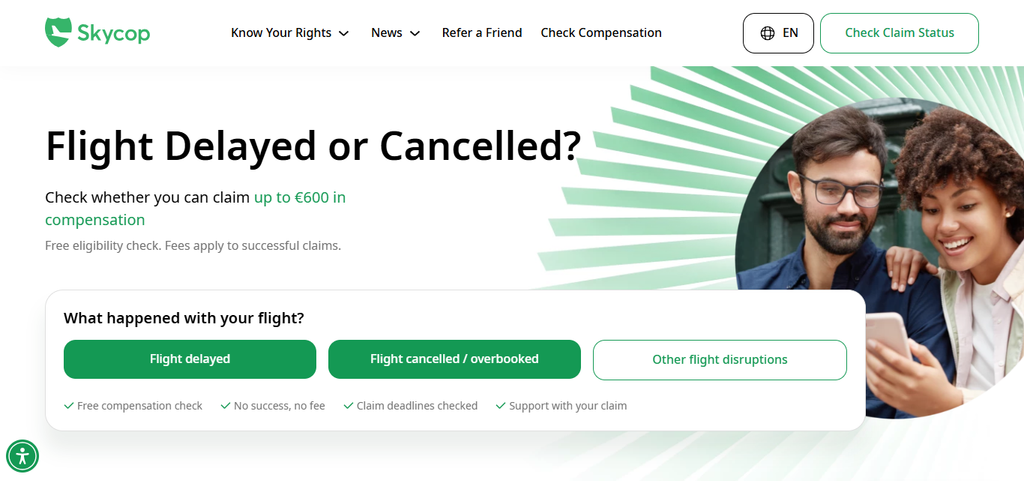 10 Best AirHelp Competitors for Flight Refunds In 2026 2 Skycop