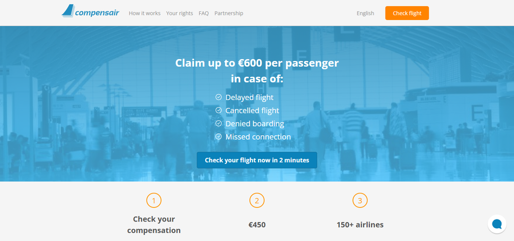 10 Best AirHelp Competitors for Flight Refunds In 2026 4 Compensair