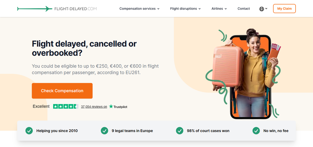 10 Best AirHelp Competitors for Flight Refunds In 2026 6 flight-delayed.com