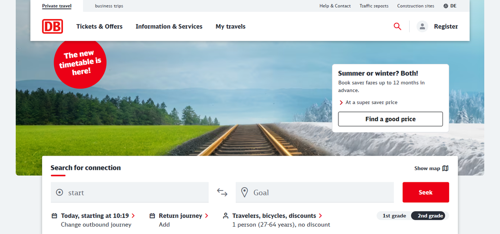 14 Best Omio Alternatives for Europe Train Travel In 2026 8 Deutsche Bahn (DB)