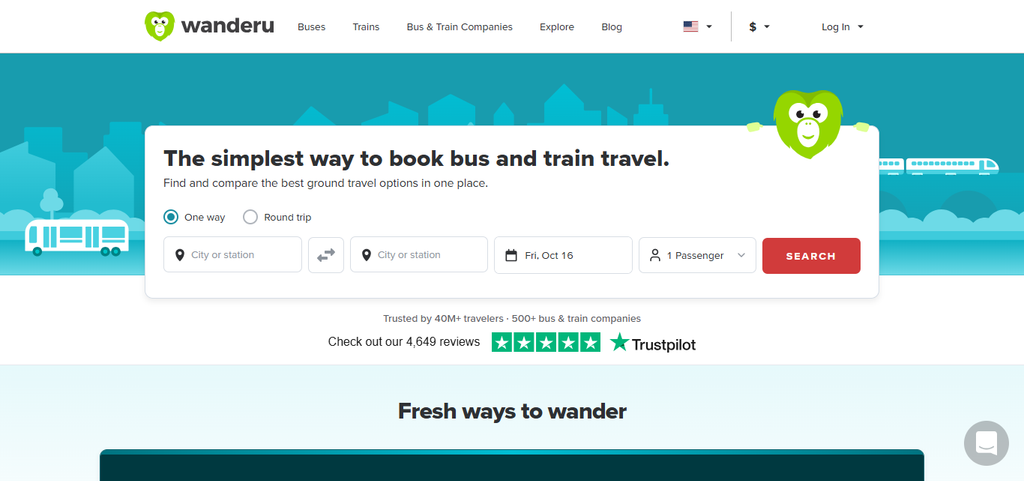 14 Best Omio Alternatives for Europe Train Travel In 2026 6 Wanderu