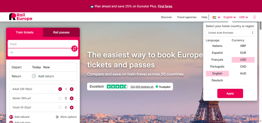 14 Best Omio Alternatives for Europe Train Travel In 2026 3 Rail Europe