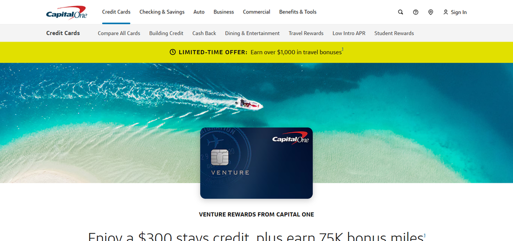 10 Best Chase Sapphire Preferred Travel Rivals To Consider 3 Capital One Venture Rewards Credit Card