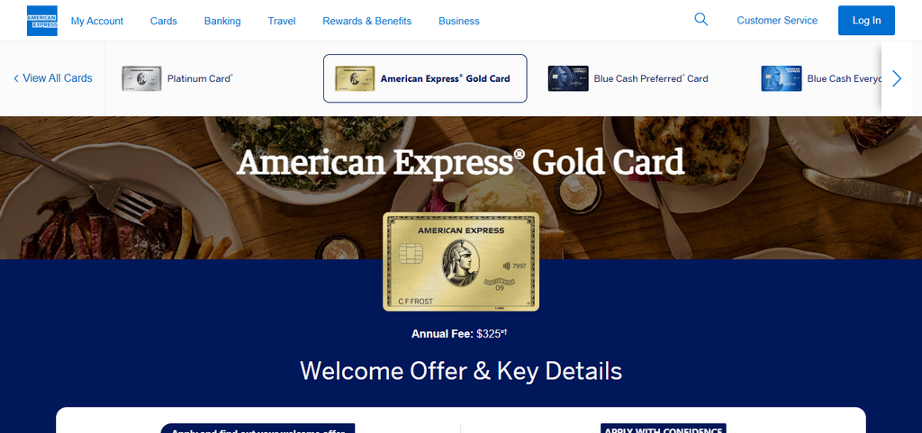 10 Best Chase Sapphire Preferred Travel Rivals To Consider 8 American Express® Gold Card