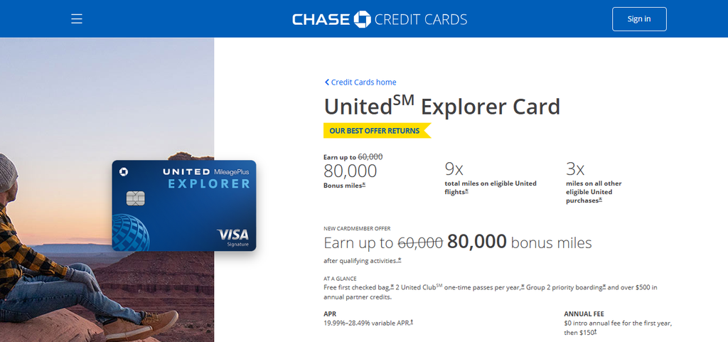 10 Best Chase Sapphire Preferred Travel Rivals To Consider 10 United Explorer Card
