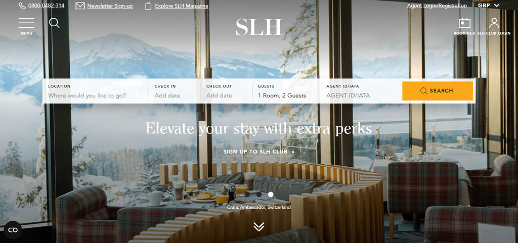 10 Best Mr & Mrs Smith Rivals for Boutique Hotels In 2026 2 1. Small Luxury Hotels of the World (SLH)