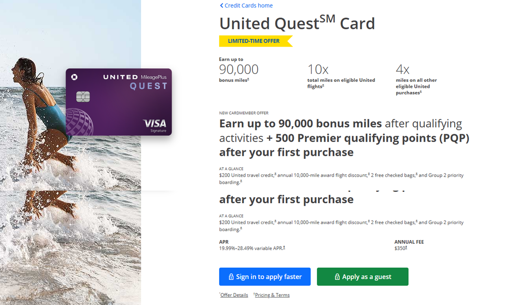 United Quest℠ Card