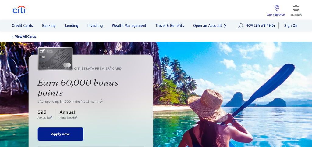 Citi Strata Premier® Card