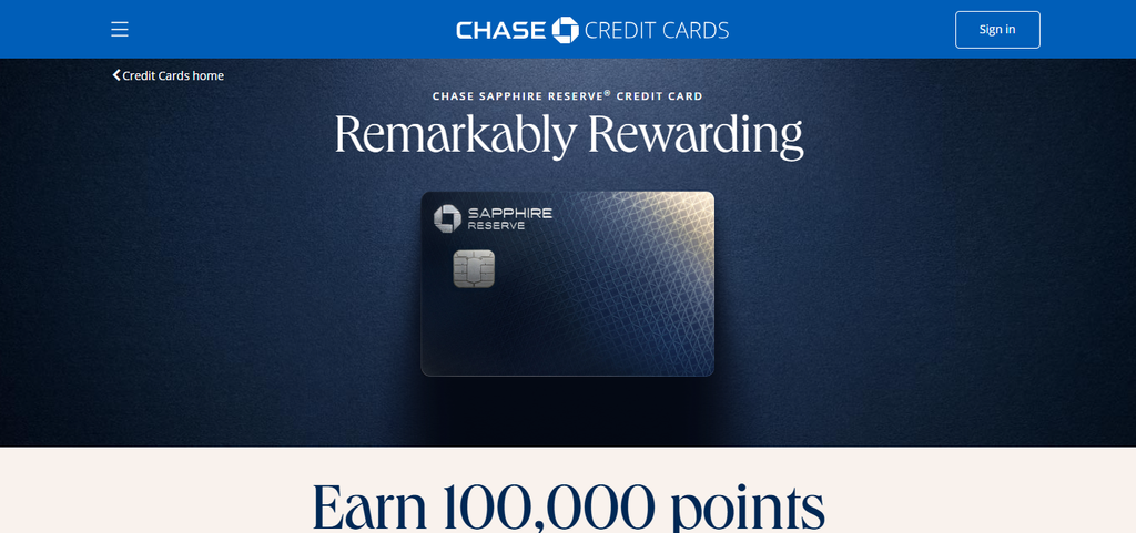 Chase Sapphire Reserve